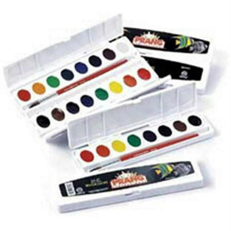 Dixon Ticonderoga Company Prang Oval 16 Water Colors - Assorted Colors 16  Pack
