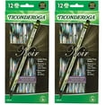 thumbnail image 1 of Dixon Ticonderoga Noir, #2 Pencils, Black, 12 Count, 1 of 1
