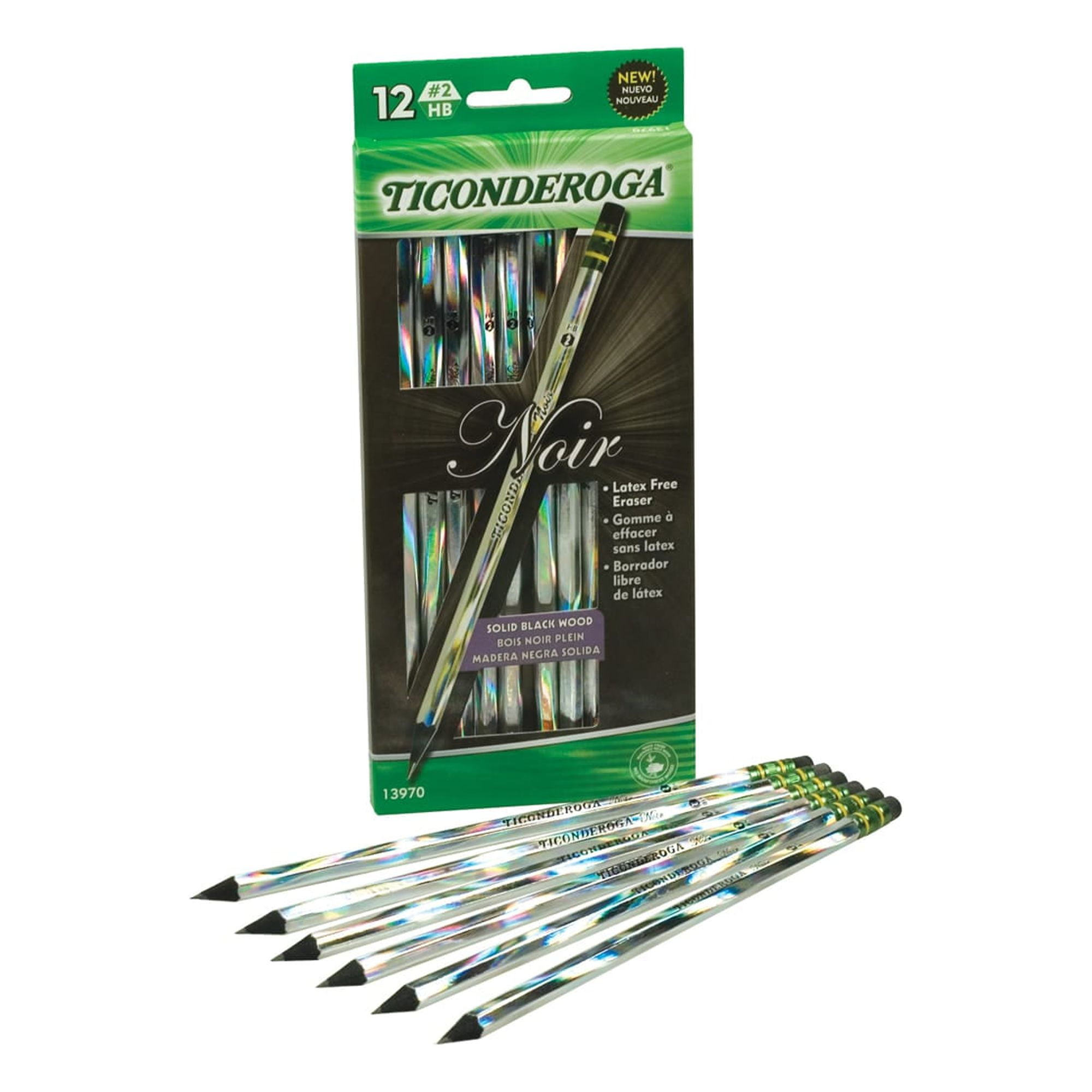 Dixon Ticonderoga Noir Pencil, 12/Box