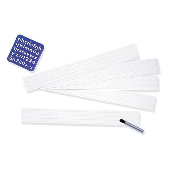 Dixon Ticonderoga - Pacon PACZP5160 Tagboard Sentence Strips, White - Pack of 100