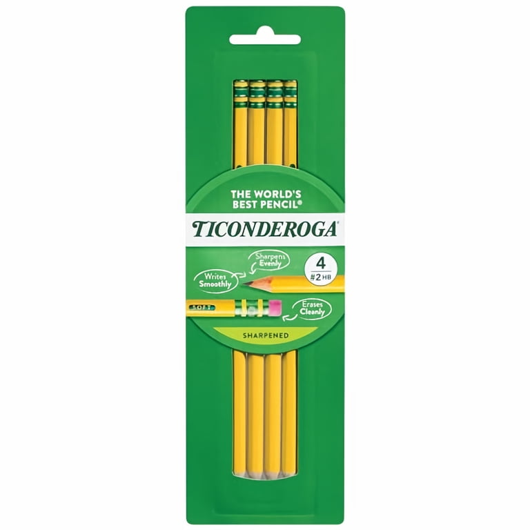 Prang Dixon Ticonderoga Pencils (Pack of 12) - Walmart.com