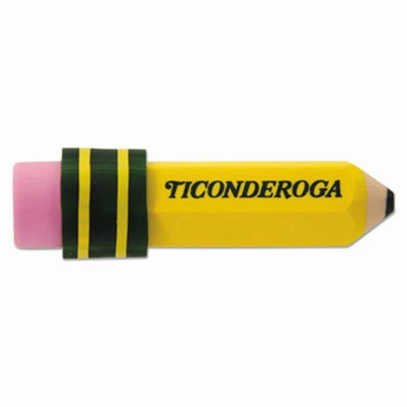 Dixon Ticonderoga  Shaped Eraser - Latex-Free