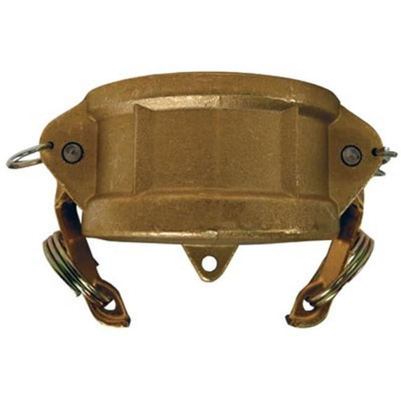Dixon Valve 2in. Brass Global Dust Cap - Brown