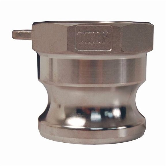 Dixon Valve & Coupling Cam and Groove Adapter,1-1/4",316 SS G125-A-SS