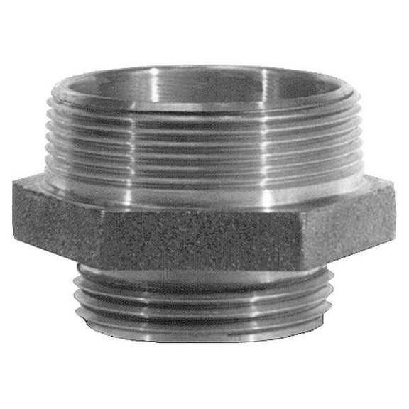 Dixon Valve & Coupling Fire Hose Adapter,Straight,NPTxNPSH DMH2025