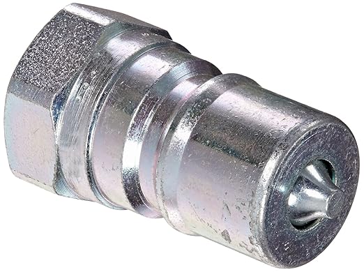 Dixon Valve H3F3 Steel Hydraulic Nipple – ISO-B Interchange, 3/8" Coupling X 3/8" NPTF Female