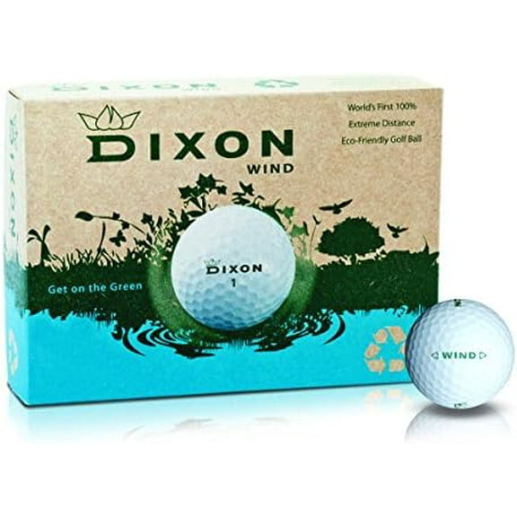 Dixon Wind Eco-Friendly Max Distance Golf Balls (1 Dozen)$$Sport & Recreation Other