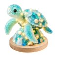 thumbnail image 1 of Diy 3D Sea Glass Art Kit with Sea Glass for Crafts and Led Night Light, Creative Craft Kit for Adults and Kids for Home Decor and Summer Activities, Unique Arts and Crafts Kit, 1 of 4
