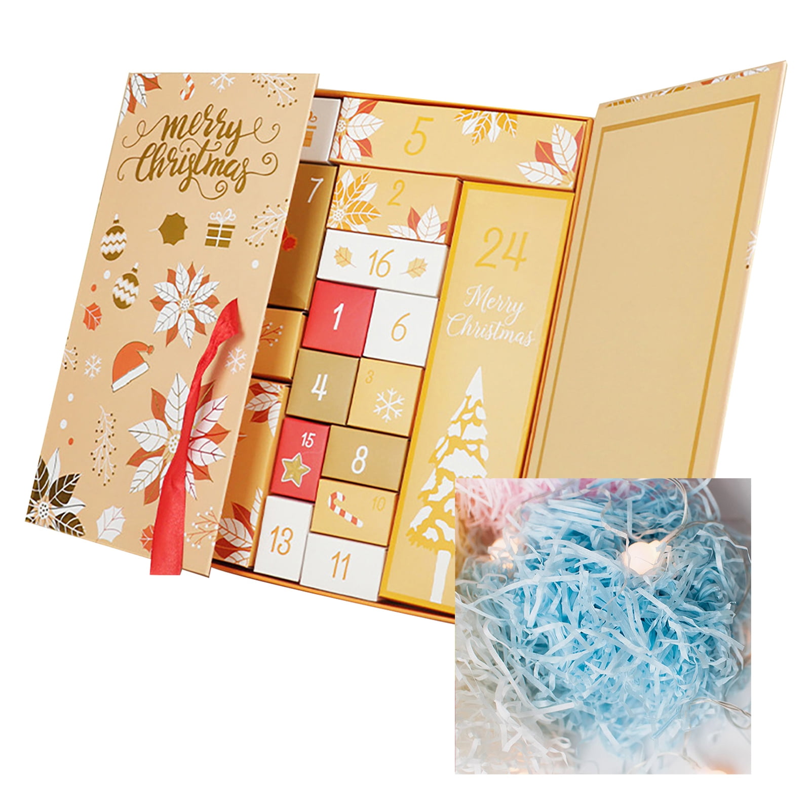Diy Advent Calendar Christmas Advent Calendar Empty Box Set 2024 Diy