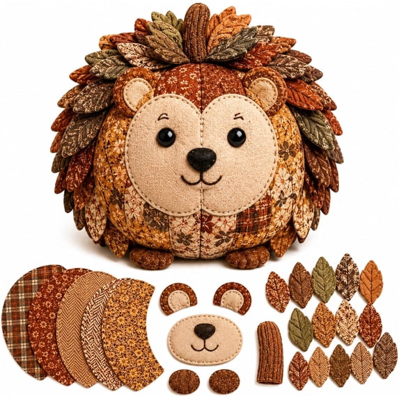 Diy Animal Pumpkin Sewing Kit, 12 Woodland Crafts For Adults | Sew 12 Charming Animal Pumpkins For Autumn, Halloween And Holiday Displays With Coordinated Craft Supplies Great Gifts