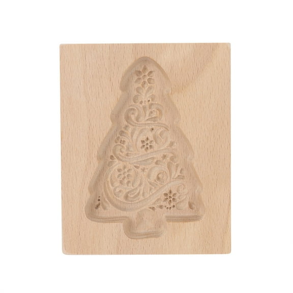 Diy Baking Moulds Wooden Cookie Cookie Moulds Embossing Craft Decorative Baking Tools For Christmas Thanksgiving Christmas Kitchen Biscuit Moulds