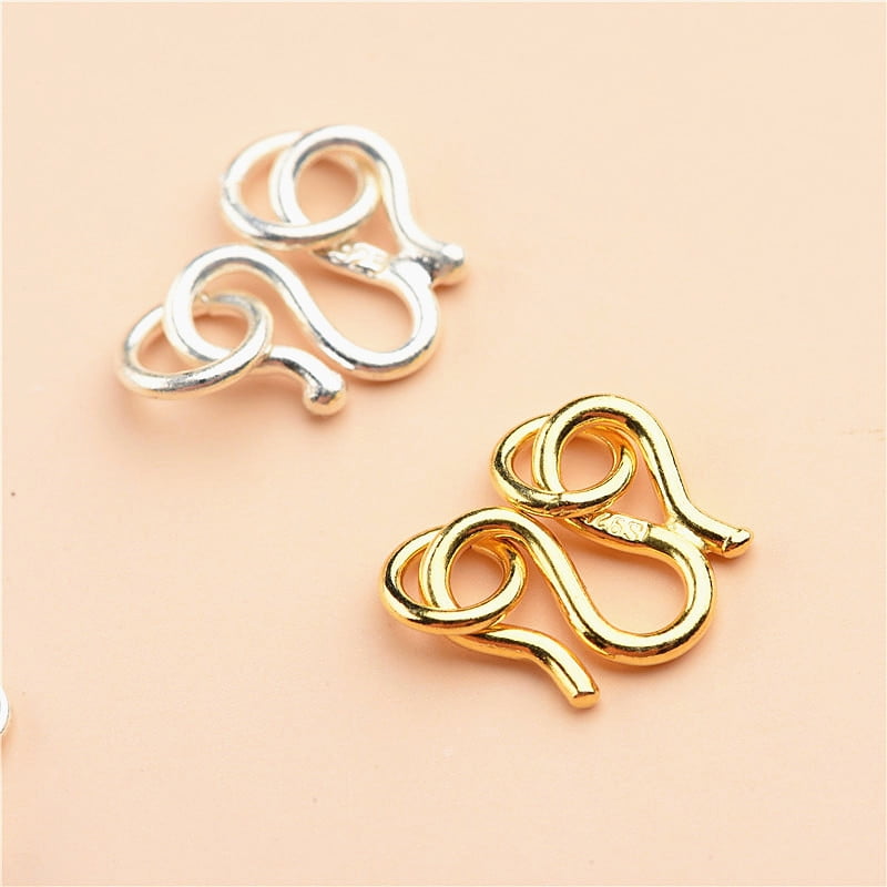 Diy Bracelet Clasp Silver Necklace Clasp Diy Jewelry Clasp Bracelet Clasp Jewelry Supply Walmart