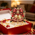 thumbnail image 1 of Diy Christmas Diamond Painting Kit, Christmas Decorations,Snowman Pearl Bead Painting With Display Frame, Easy 5D Gem Mosaic Art, Ideal Xmas Home Wall Decoration For New Crafters (Jingle Bells), 1 of 7