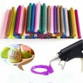 thumbnail image 1 of Diy Colored Hot Melt Glue Sticks 30Pcs,Colored Adhesive Sticks Full Size Standard Adhesive Sticks Adhesive Sticks Dent Repair Adhesive Sticks, 1 of 6