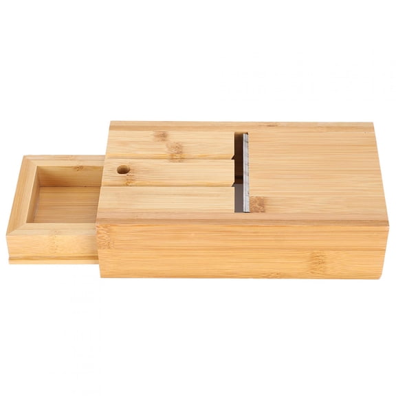 Diy Craft Soap Enthusiast's Dream, Wooden Soap Beveler With Drawer Box For Smooth Finish On Cold Processed Soaps And Easy Cleanup