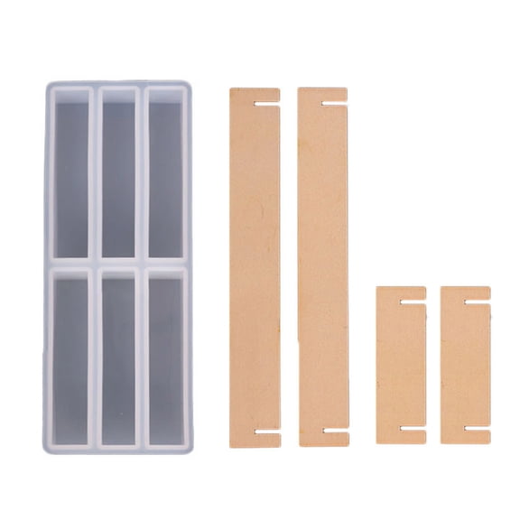 Diy Crystal Epoxy Mould Dare Slump from the Bottom of the Pot Educational Toys Mold Long Silicone Mold