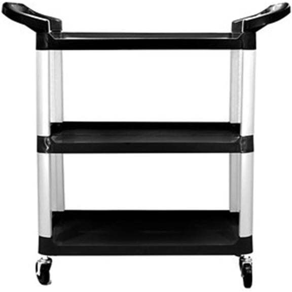 Diy Detail 3 Tier Car Wash Detail Trolley Rolling Tool Cart, Multipurpose Tool Organizer Cleaning Carts, Mobile Shelving Unit Trolley Organizer Cart, Spray Bottle Storage Rack Polisher Holder Tool Tray