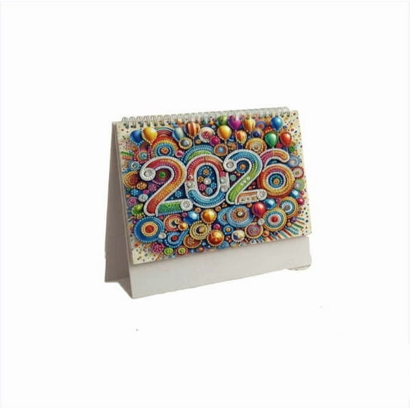 Diy Diamond Art Calendar For January To December 2026 With Creative Craft And Decorative Design