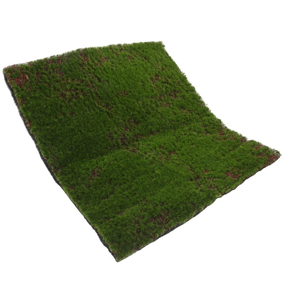 Diy Fake Grass Rug Artificial Moss Mat Fake Grass Carpet For Indoor And Outdoor Use Artificial Moss For Crafts Faux Grass For Reptile Enclosures