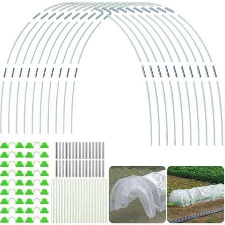 Diy Garden Netting Greenhouse Planting Tunnels As Shown Customizable Garden Support Hoops Netting Customizable Design