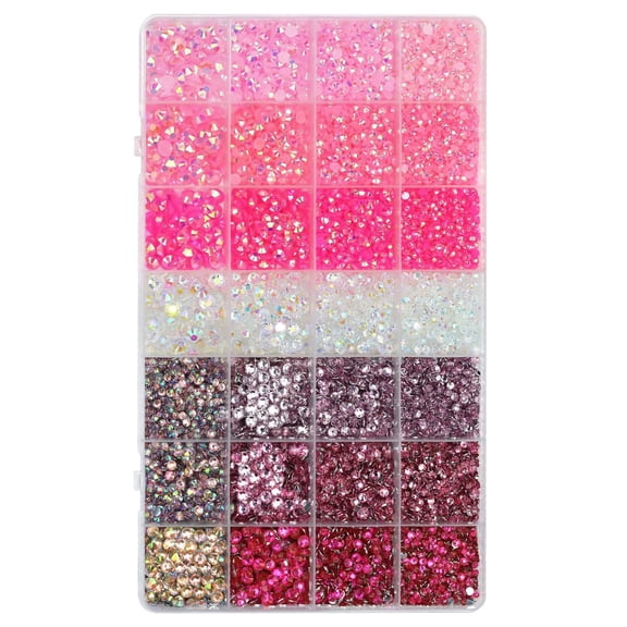 Diy Gemstone Crafting Kit Flatback Rhinestones with Strong Adhesive Glue And Application Tools for Bedazzling Clothes Accessories Phone Case Decor