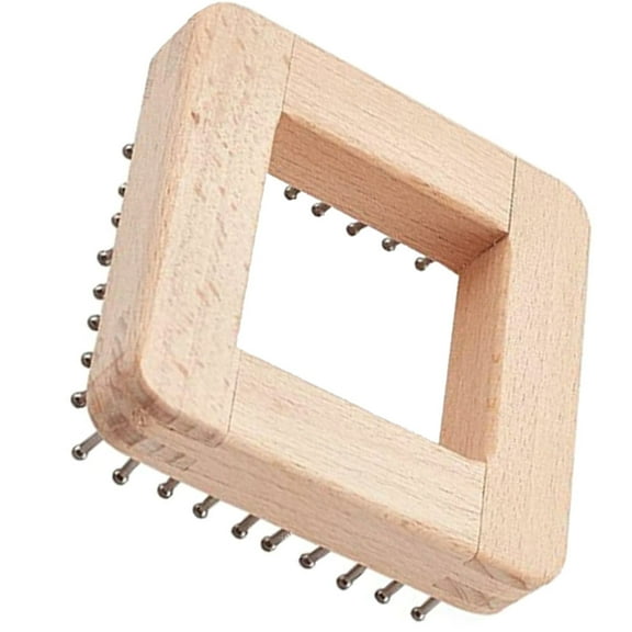 Diy Knitting Loom Wood Weaving Loom Scarf Hat Making Tool Scarf Weaving Loom