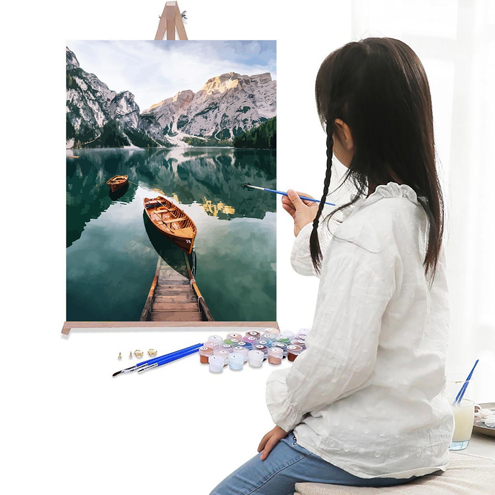 Diy Painting By Numbers Kit Coloring By Numbers Picture By Numbers Home