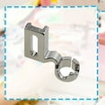 thumbnail image 1 of Diy Patchwork Foot Quilting Embroidery High Shank Presser Foot For Sewing Machine Tool, Stainless Steel Ruler Foot With Adjustable Free-Motion Height For Thick Templates & Quilt, 1 of 5
