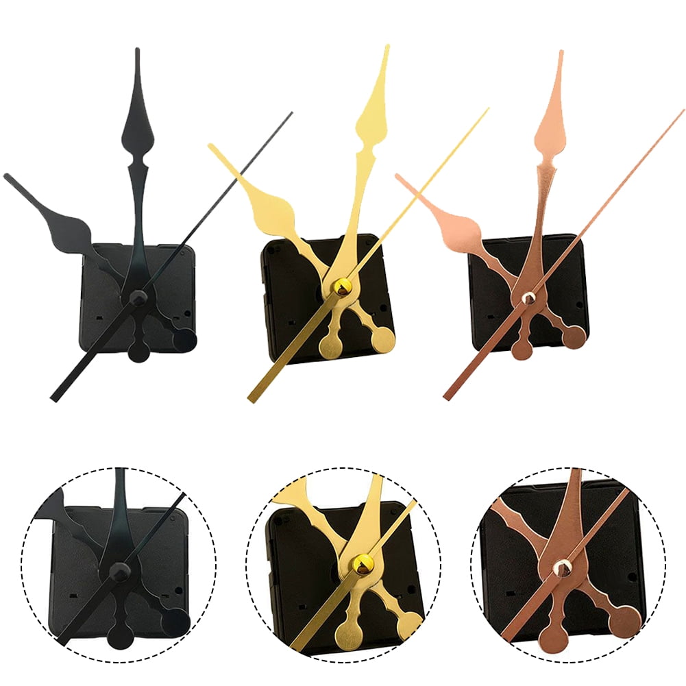 Diy Quartz Clock Mechanism Motor Movement Long Hands Kit Wall Clock ...
