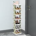 thumbnail image 1 of Diy Simple 7-Layer Plastic Shelf Green DIY Storage Shelf 38.3x10.2x9.44" Multilayer Detachable Organizing Rack for Living Room Dormitory(1Pcs) NCHKUN, 1 of 7