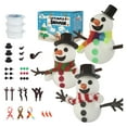 thumbnail image 1 of Diy Snowman Making Kit Christmas Crafts Dry Toy Gift Set For Big Kids Teens, 3 Clay Boxes & 38 Accessories To Build Snowmen, Let's Create Snowman Decorations Together, 1 of 6