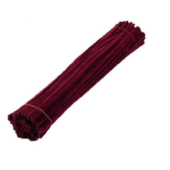 Diy Solid Stem Set Pipe, 100Pcs Pipe Cleaners, Qyaukm Pipe Cleaners , Crafts Arts Decorations for Festivals Decorations, Crafting Pipe Cleaners, Craft Supplies for Home Diy Handcraft Arts