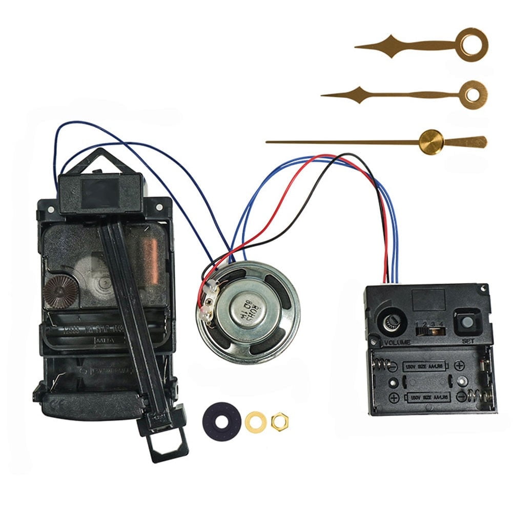 Diy Wall Clock Pendulum Movement Silent Mechanism with Hands ...