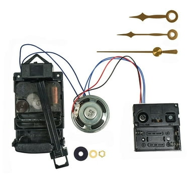 Diy Wall Clock Pendulum Movement Silent Mechanism with Hands Replacement Parts C