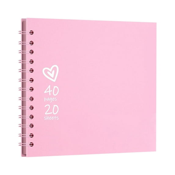 Diy Wedding Youngster Scrapbook Album with 30 Removable Pages, Handmade Decoration Supplies for Memory Keeping, Bilingual Journaling & Interactive Pockets for Newlyweds and Growing Families