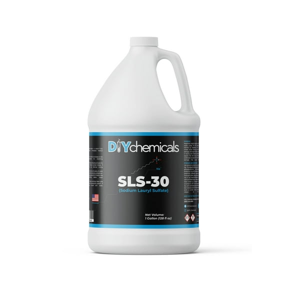 DiyChemicals Sodium Lauryl Sulfate - Engine Degreasers, Floor Cleaners, and Car Wash Products - Made in USA (5 Gallon)