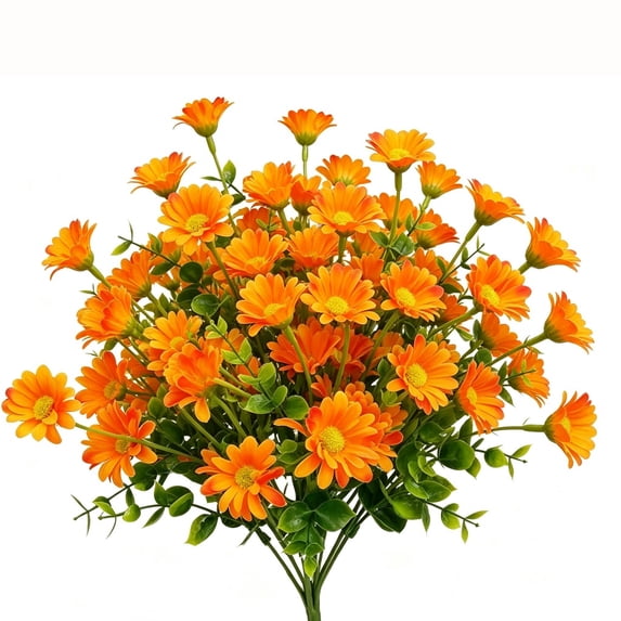 Bootleg Food Inches Diyannol 10Pcs Artificial Fall Flowers Fake Mums 12.9 Inch UV Resistant ...