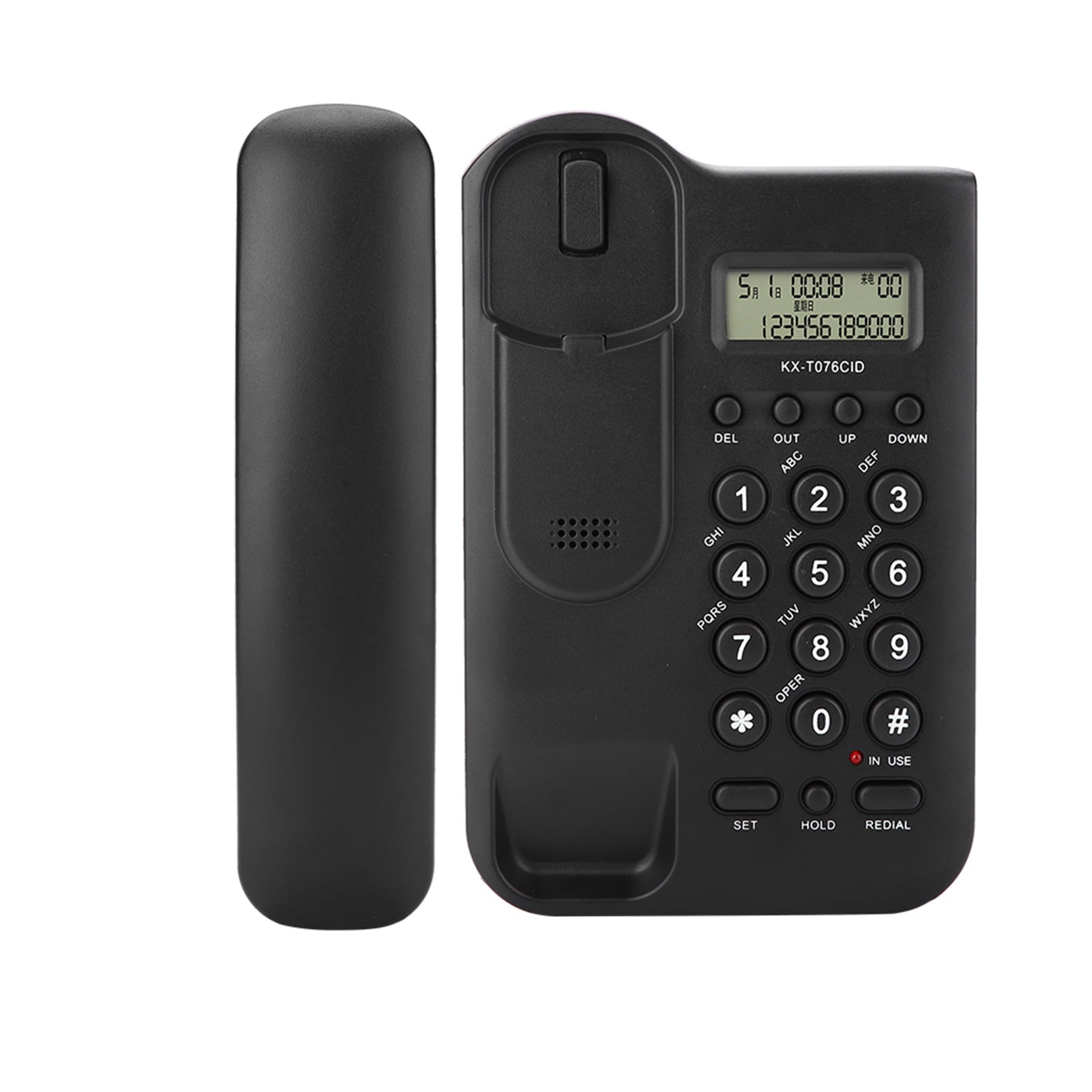 Diyeeni Home Hotel Wired Desktop Wall Phone, Office Landline Telephone. Landline Phones For Home