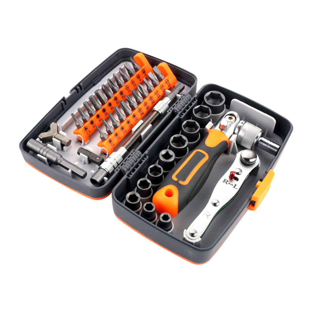 Diymore 38 in 1 Ratcheting Flexible Screwdriver Tool with Flexible
