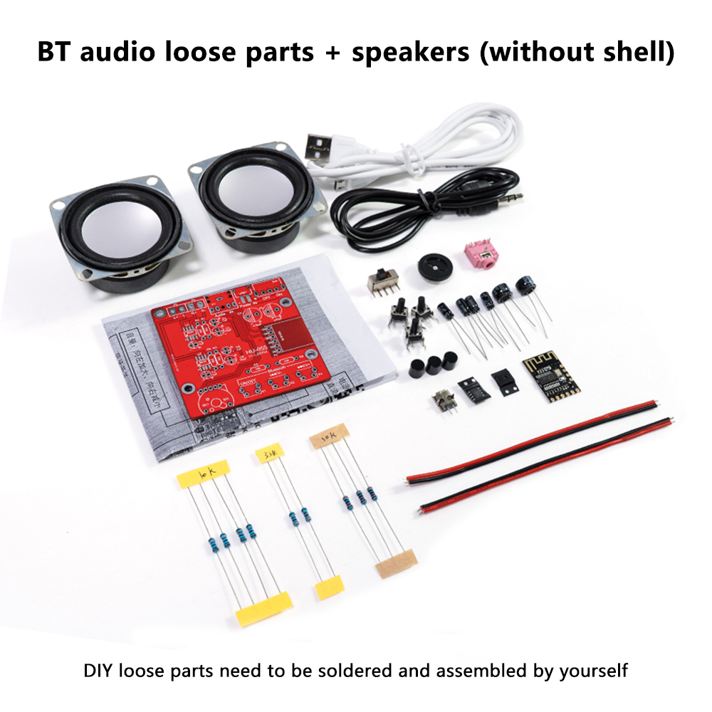 Diymore DIY Bluetooth Speaker Kit Soldering Project USB Mini Home