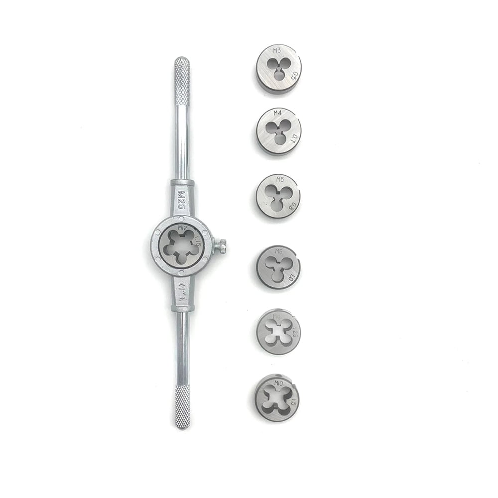 Diymore Metric Tap and Die Set Tap Die Set Metric Standard for Cutting