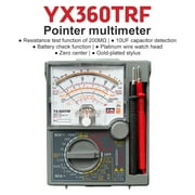 Diymore Pointer Multimeter Tester RJ-45 & RJ-11 Circuit Testing Mechanical Equipment with Shockproof Funciton