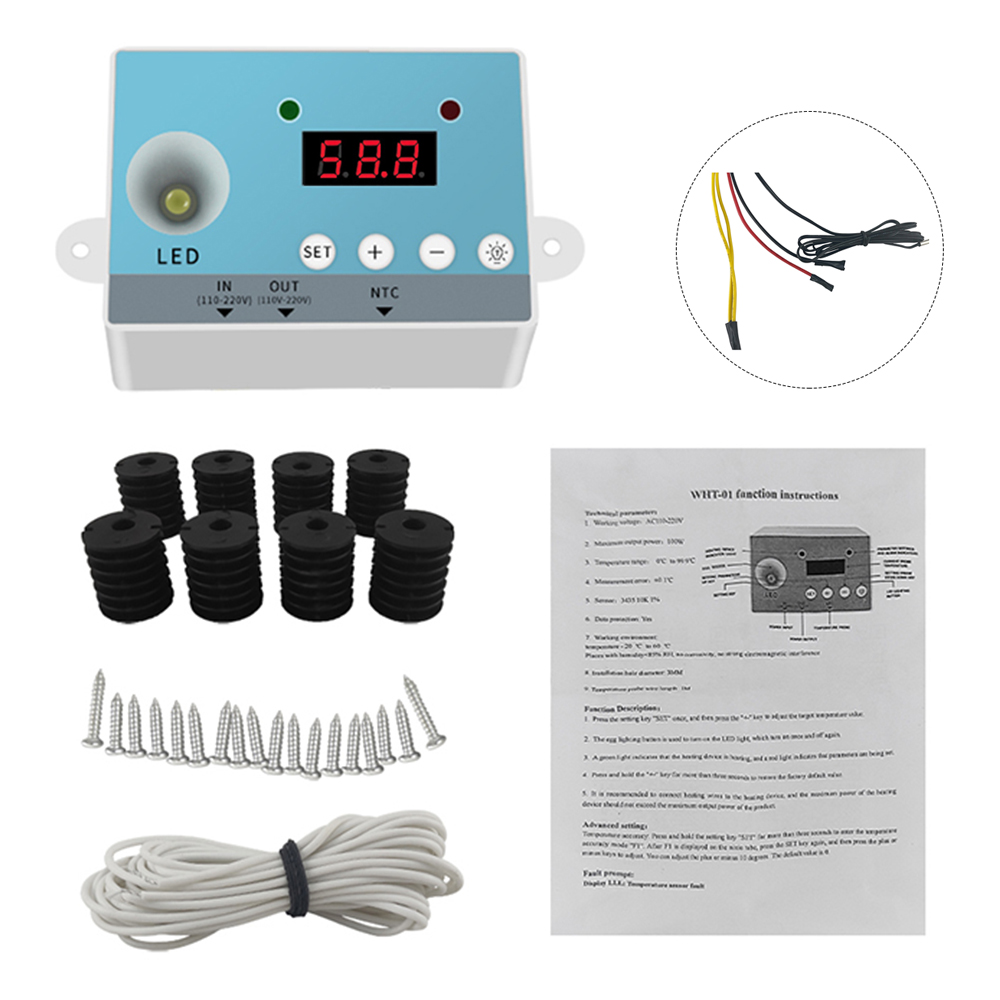 Diymore WHT01 Heating or Cooling Temperature Controller HTMC1 Digital