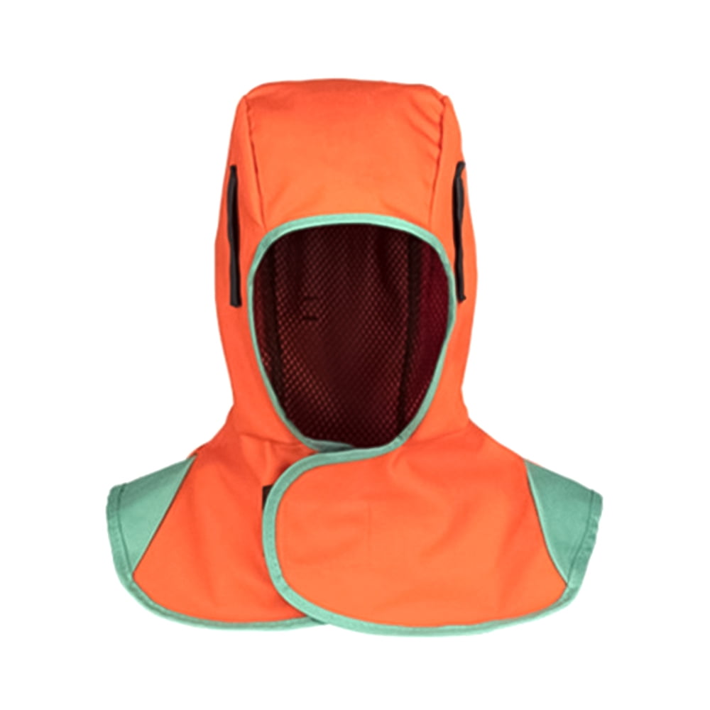 Diymore Welding Hood FlameRetardant Protective Welding Cap with Neck Shoulder Drape Head