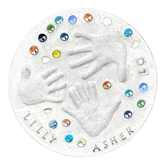 Diys Handprint Stepping Stone Set Diys Garden Stepping Stone Set Keepsakes Birthday for Teacher Mother Friend