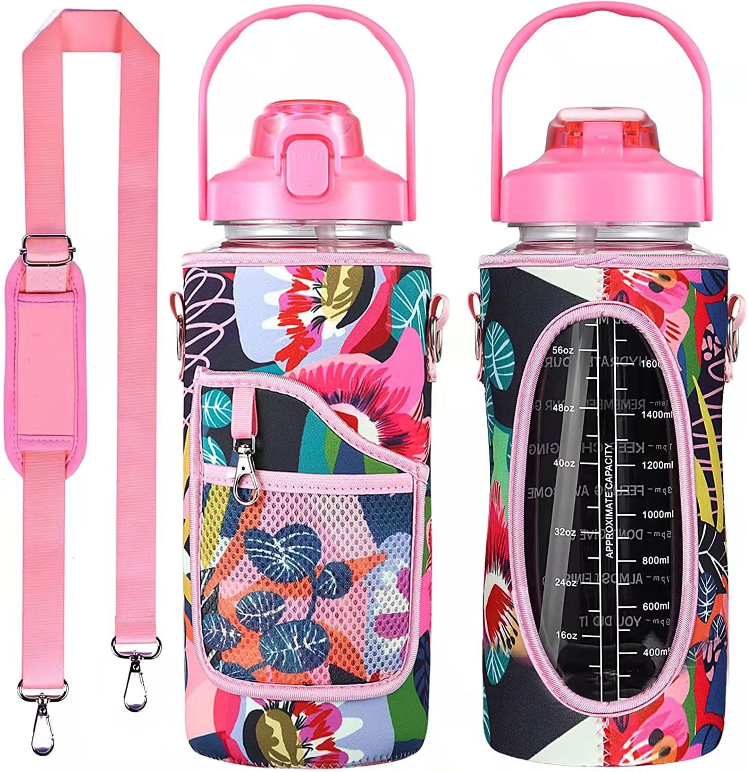 Gallon Water Bottle With Sleeve