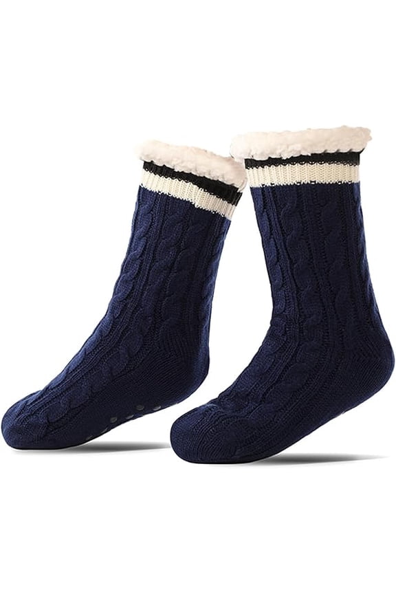 Women Winter Warm Super Soft Crew Slipper Socks Sleeping Cute Animal Gifts Non-slip Socks Fuzzy Indoor