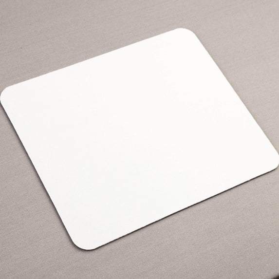 Computer For Mouse Dizhu Erzi Mouse Pad, White, 7.87×9.45×0.08 Inch, 5 Pack, Premium ...