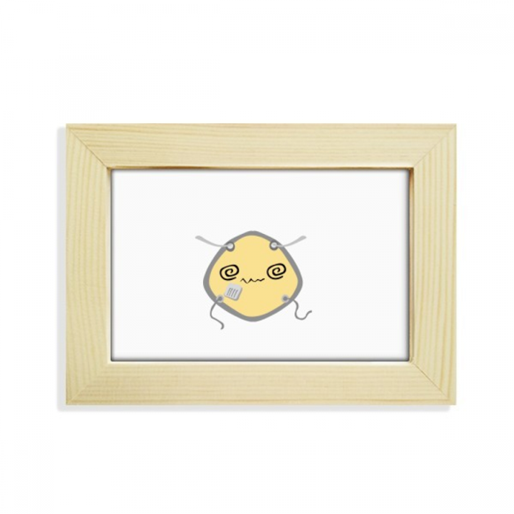 Dizzy Confused Head Expression Desktop Decorate Photo Frame Picture Art Painting 5x7 inch
