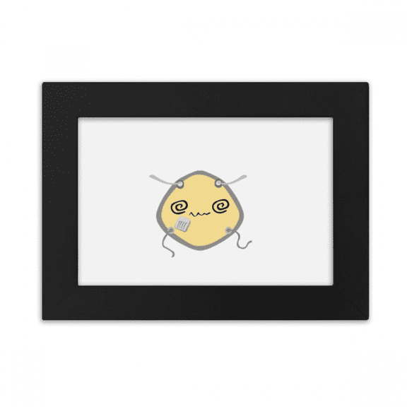 Dizzy Confused Head Expression Desktop Photo Frame Ornaments Picture Art Painting